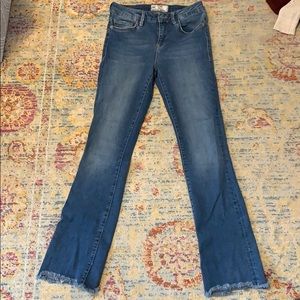 Free People boot cut jeans